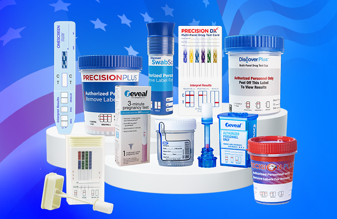 Custom-labeled screening supplies